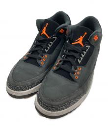 NIKE（ナイキ）の古着「Air Jordan 3 Retro Fear（エアー ジョーダン 3 レトロ フィアー）」｜グレー×ブラック
