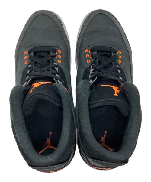 NIKE（ナイキ）NIKE (ナイキ) Air Jordan 3 Retro Fear（エアー ジョーダン 3 レトロ フィアー） グレー×ブラック サイズ:29の古着・服飾アイテム