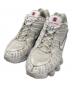 NIKE（ナイキ）の古着「WMNS SHOX TL ローカットスニーカー（ウィメンズ ショックス TL ローカットスニーカー）」｜ホワイト×グレー
