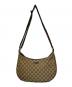 GUCCI (グッチ) GG シェリーライン ショルダーバッグ ベージュ×ブラウン：65000円