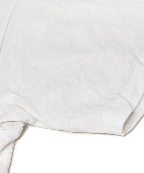 A BATHING APE（アベイシングエイプ）A BATHING APE (アベイシングエイプ) プリントTシャツ ホワイト サイズ:Lの古着・服飾アイテム