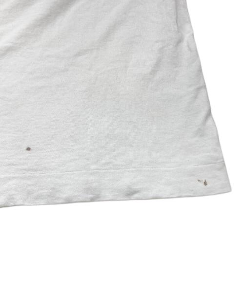 A BATHING APE（アベイシングエイプ）A BATHING APE (アベイシングエイプ) プリントTシャツ ホワイト サイズ:Lの古着・服飾アイテム
