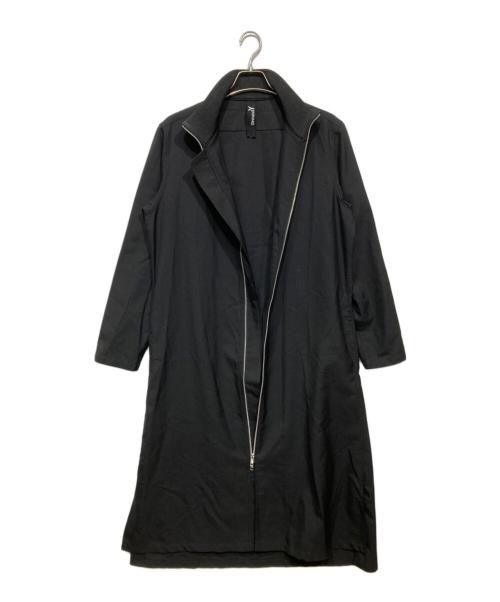 GROUND Y（グラウンドワイ）GROUND Y (グラウンドワイ) スタンドカラーロングシャツ ブラック サイズ:3の古着・服飾アイテム