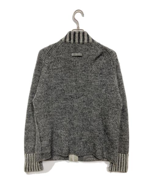 GAULTIER HOMME objet（ゴルチエオムオブジェ）GAULTIER HOMME objet (ゴルチエオムオブジェ) ニットジャケット グレー サイズ:FREEの古着・服飾アイテム