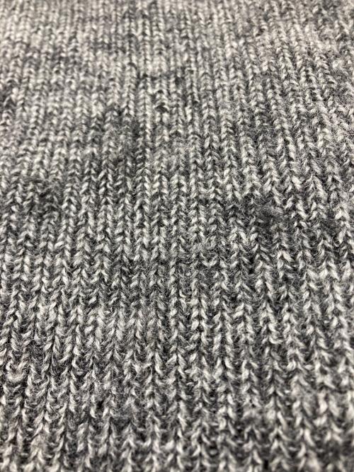 GAULTIER HOMME objet（ゴルチエオムオブジェ）GAULTIER HOMME objet (ゴルチエオムオブジェ) ニットジャケット グレー サイズ:FREEの古着・服飾アイテム