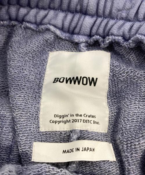 BOWWOW（バウワウ）BOWWOW (バウワウ) BEAMS BOY (ビームスボーイ) 8/10 SWEAT PANTS（8/10 スウェット パンツ） ネイビー サイズ:ONEの古着・服飾アイテム
