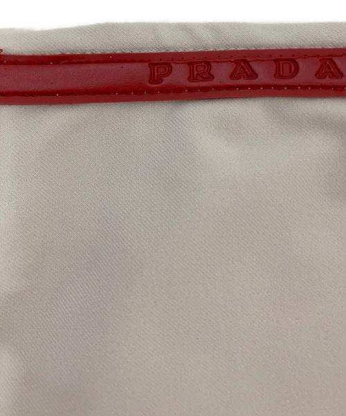 PRADA SPORTS（プラダスポーツ）PRADA SPORTS (プラダスポーツ) 裾ジップ ナイロン混 パンツ グレー サイズ:50の古着・服飾アイテム