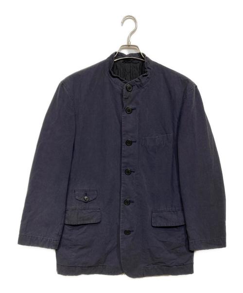 ISSEY MIYAKE（イッセイミヤケ）ISSEY MIYAKE (イッセイミヤケ) 裏キルティングマオカラージャケット ネイビー サイズ:Sの古着・服飾アイテム
