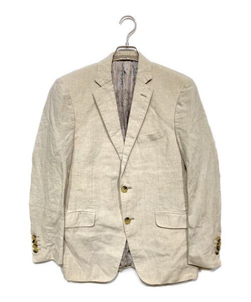 ETRO（エトロ）ETRO (エトロ) リネンテーラードジャケット ベージュ サイズ:48の古着・服飾アイテム