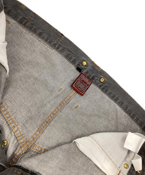 GAULTIER JEANS（ゴルチエジーンズ）GAULTIER JEANS (ゴルチエジーンズ) バストデニムパンツ ブラック サイズ:40の古着・服飾アイテム