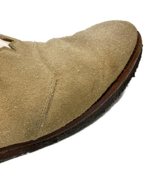 GEORGE COX（ジョージコックス）GEORGE COX (ジョージコックス) NEXUSVII (ネクサスセブン) ワンスタースウェードローファー ベージュ サイズ:9の古着・服飾アイテム