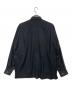 ISSEY MIYAKE MEN (イッセイミヤケメン) 切替ストライプ長袖シャツ ブラック サイズ:3：16000円