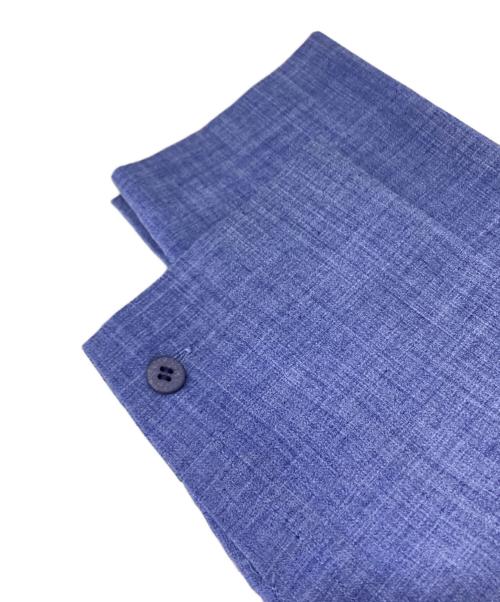 132 5. ISSEY MIYAKE（132 5. イッセイ ミヤケ）132 5. ISSEY MIYAKE (132 5. イッセイ ミヤケ) リネン混シャツ ブルー サイズ:3の古着・服飾アイテム