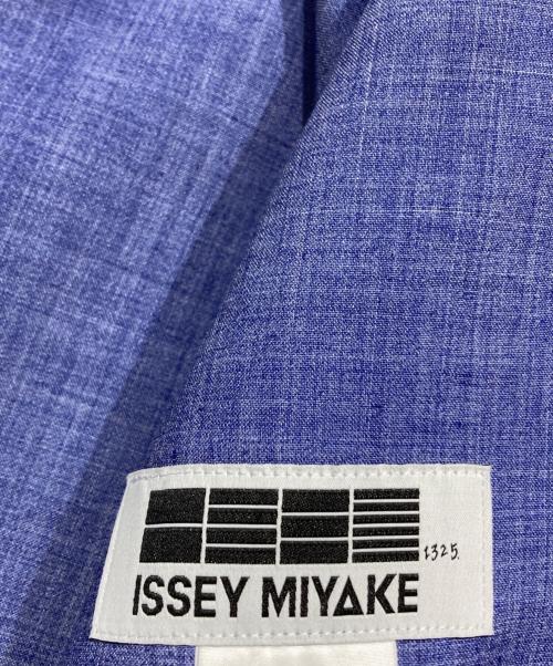 132 5. ISSEY MIYAKE（132 5. イッセイ ミヤケ）132 5. ISSEY MIYAKE (132 5. イッセイ ミヤケ) リネン混シャツ ブルー サイズ:3の古着・服飾アイテム
