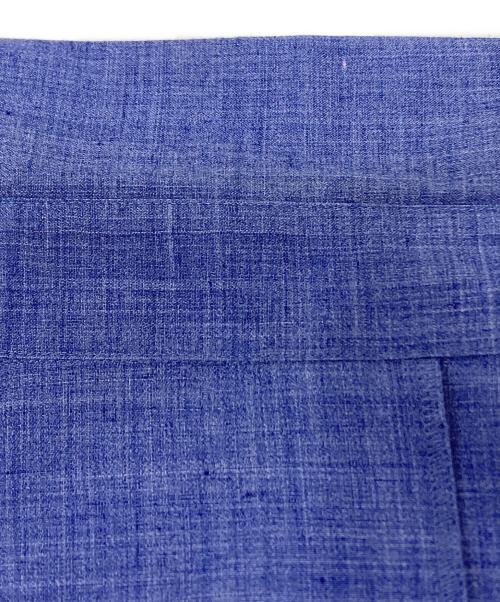 132 5. ISSEY MIYAKE（132 5. イッセイ ミヤケ）132 5. ISSEY MIYAKE (132 5. イッセイ ミヤケ) リネン混シャツ ブルー サイズ:3の古着・服飾アイテム