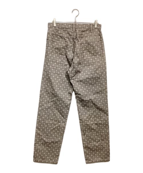 REELS（リールス）REELS (リールス) WASHED DENIM PANTS ブラウン サイズ:34の古着・服飾アイテム