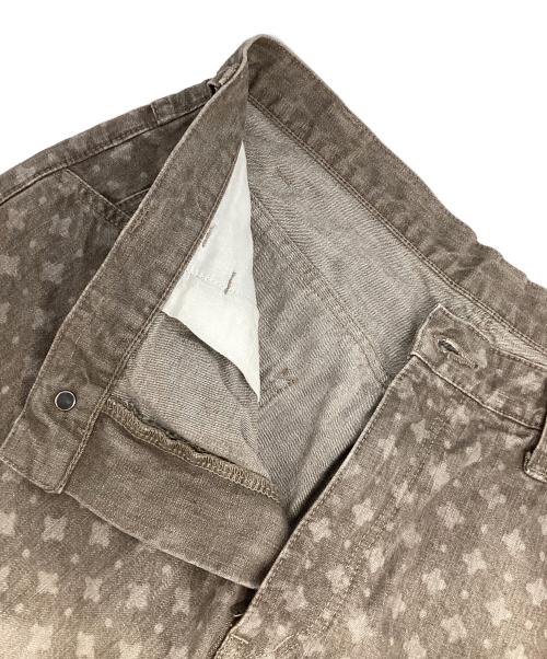 REELS（リールス）REELS (リールス) WASHED DENIM PANTS ブラウン サイズ:34の古着・服飾アイテム