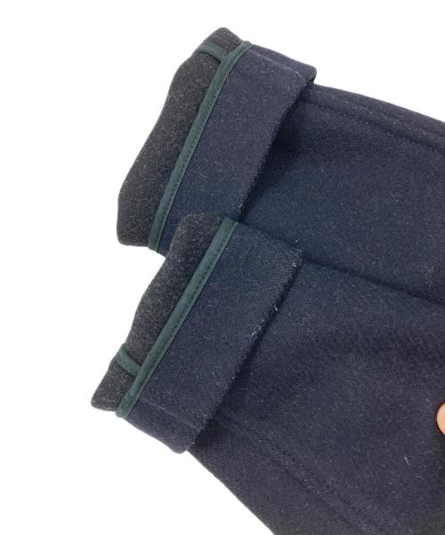 Martin Margiela14（マルタンマルジェラ14）Martin Margiela14 (マルタンマルジェラ14) ウールナイロン スタンドカラーコート ネイビー サイズ:44の古着・服飾アイテム