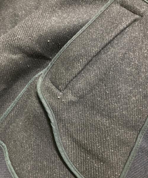Martin Margiela14（マルタンマルジェラ14）Martin Margiela14 (マルタンマルジェラ14) ウールナイロン スタンドカラーコート ネイビー サイズ:44の古着・服飾アイテム