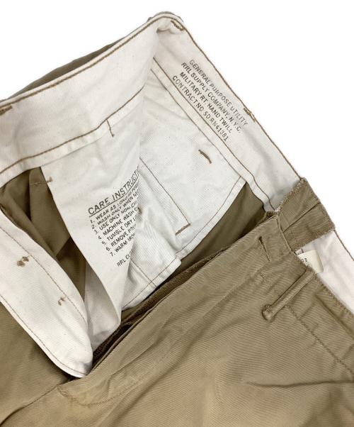 RRL（ダブルアールエル）RRL (ダブルアールエル) Chino Officer's Trousers ベージュ サイズ:32の古着・服飾アイテム