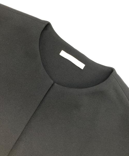 LE PHIL（ル フィル）LE PHIL (ル フィル) マトラッセトリプルクロスジレブラウス ブラック サイズ:Freeの古着・服飾アイテム