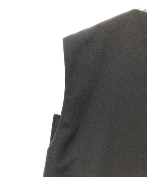 LE PHIL（ル フィル）LE PHIL (ル フィル) マトラッセトリプルクロスジレブラウス ブラック サイズ:Freeの古着・服飾アイテム