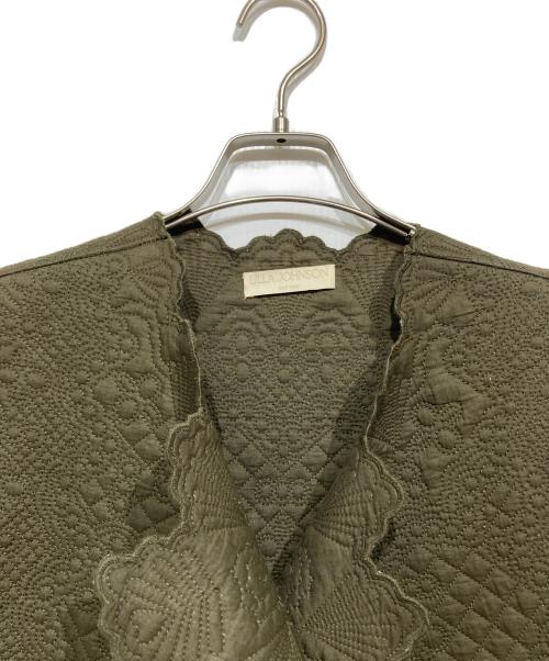 ULLA JOHNSON（ウラ ジョンソン）ULLA JOHNSON (ウラ ジョンソン) Leiro ベスト オリーブ サイズ:記載なしの古着・服飾アイテム