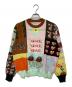TTT MSW（ティー）の古着「Patchwork Pullover Cotton Knit」｜マルチカラー