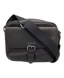 COACH（コーチ）の古着「ハドソン クロスボディ ショルダーバッグ」｜ブラック