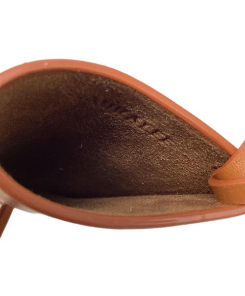 AURALEE（オーラリー）AURALEE (オーラリー) LEATHER SUNGLASSES CASE ブラウンの古着・服飾アイテム