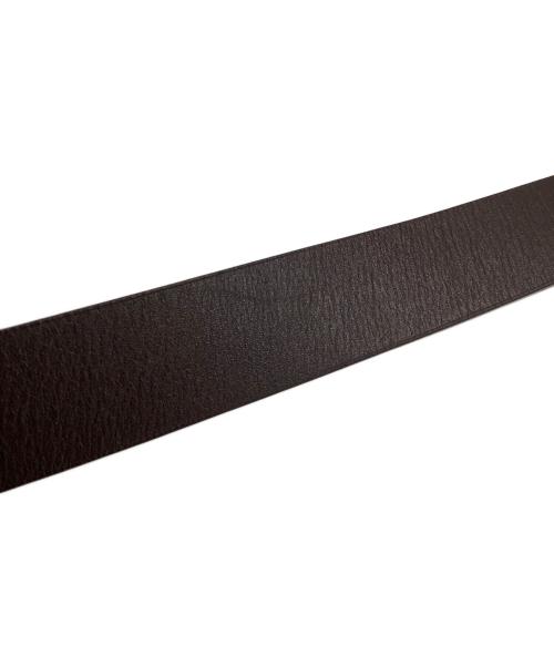 AURALEE（オーラリー）AURALEE (オーラリー) SQUARE BUCKLE BELT ブラウン サイズ:Mの古着・服飾アイテム