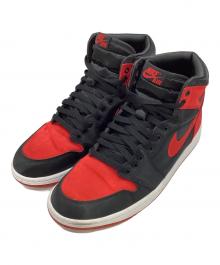 NIKE（ナイキ）の古着「Air Jordan 1 Retro High OG "Satin Bred"」｜レッド×ブラック