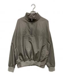 Fear Of God（フィア・オブ・ゴッド）の古着「ハーフジップナイロンジャケット」｜グレー