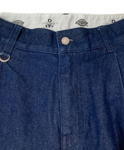SOPHNET.（ソフネット）SOPHNET. (ソフネット) Dickies (ディッキーズ) DICKIES BOLD-FIT TUCK JEANS（ディッキーズ ボールドフィット トラック ジャケット） インディゴ サイズ:1の古着・服飾アイテム