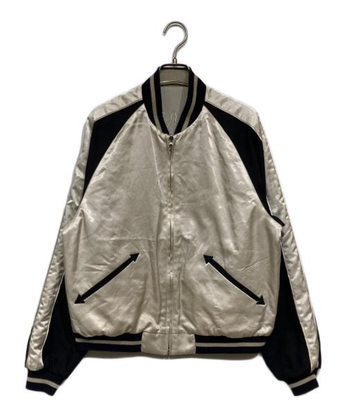 SOPHNET.（ソフネット）SOPHNET. (ソフネット) REVERSIBLE SOUVENIR JACKET（リバーシブル スーベニア ジャケット） ベージュ×ブラック サイズ:1の古着・服飾アイテム