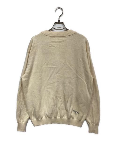uniform experiment（ユニフォームエクスペリメント）uniform experiment (ユニフォームエクスペリメント) MIDDLE GAUGE KNIT CARDIGAN(ミドル ゲージ ニット カーディガン) ベージュ サイズ:1の古着・服飾アイテム