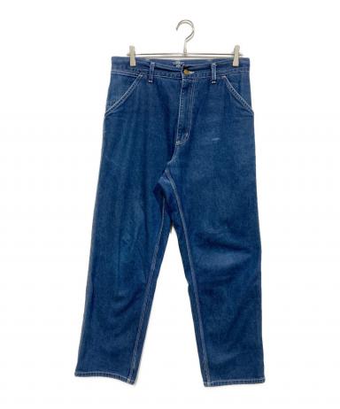 カーハートWIP SIMPLE PANT デニム 30×32 濃紺 24年製 中古・古着通販】Carhartt WIP (カーハート ワーク イン プログレス