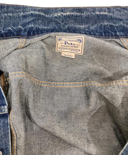 POLO RALPH LAUREN（ポロ・ラルフローレン）POLO RALPH LAUREN (ポロ・ラルフローレン) デニムジャケット インディゴ サイズ:Mの古着・服飾アイテム