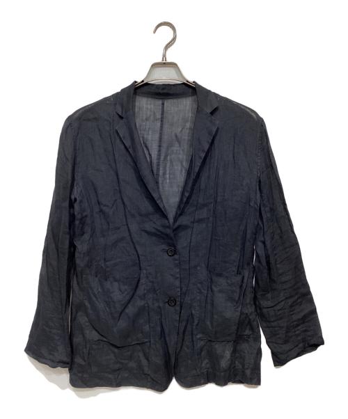 Whim Gazette（ウィムガゼット）Whim Gazette (ウィムガゼット) ラミージャケット ネイビー サイズ:38の古着・服飾アイテム