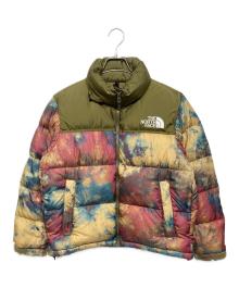 THE NORTH FACE（ザ ノース フェイス）の古着「NOVELTY SHORT NUPTSE JACKET」｜オリーブ×マルチ