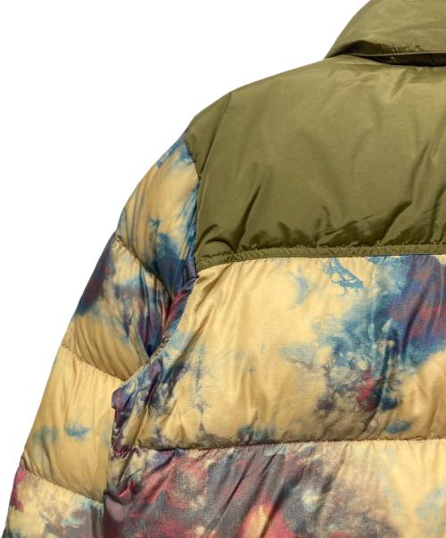 THE NORTH FACE（ザ ノース フェイス）THE NORTH FACE (ザ ノース フェイス) NOVELTY SHORT NUPTSE JACKET オリーブ×マルチ サイズ:Lの古着・服飾アイテム