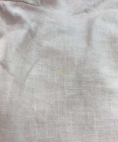 nest Robe（ネストローブ）nest Robe (ネストローブ) 天然染め切替ギャザーブラウス ピンク サイズ:Freeの古着・服飾アイテム
