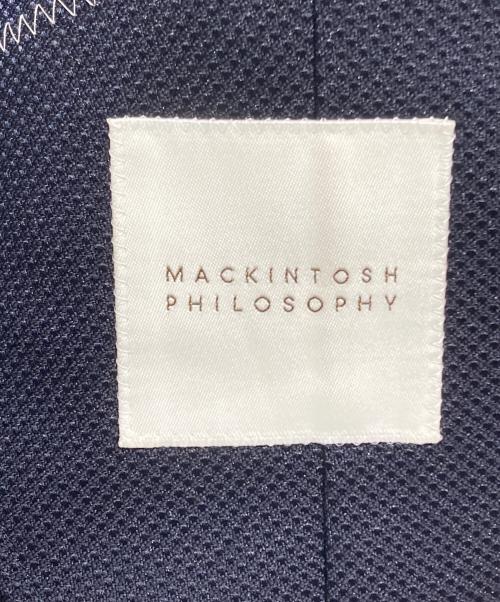 trotters（トロッターズ）trotters (トロッターズ) MACKINTOSH PHILOSOPHY (マッキントッシュ フィロソフィー) テーラードジャケット ネイビー サイズ:42の古着・服飾アイテム