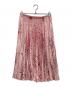 RED VALENTINO (レッドヴァレンティノ) 花火柄プリーツスカート ピンク サイズ:40：12000円