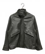 LIDnMリドム）の古着「VINTAGE GOAT RIDING BLOUSON」｜グレー