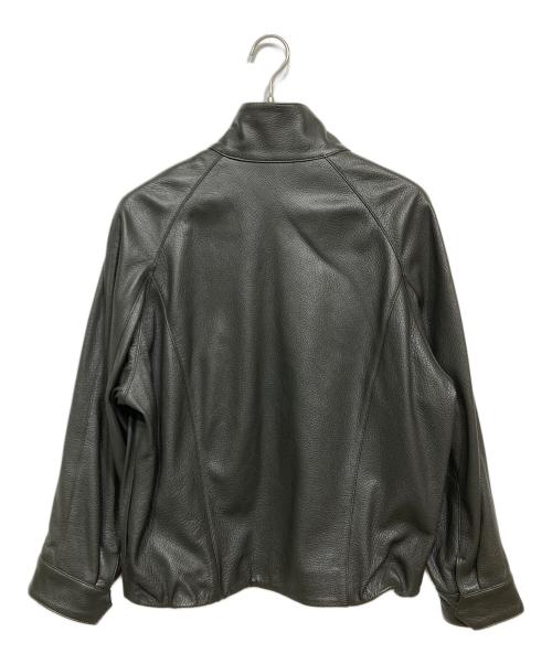 LIDnM（リドム）LIDnM (リドム) VINTAGE GOAT RIDING BLOUSON グレー サイズ:Mの古着・服飾アイテム