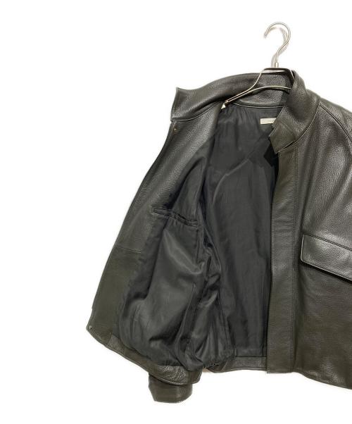 LIDnM（リドム）LIDnM (リドム) VINTAGE GOAT RIDING BLOUSON グレー サイズ:Mの古着・服飾アイテム
