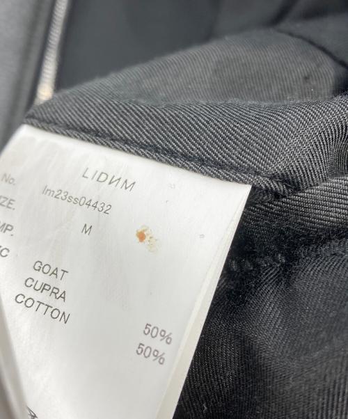LIDnM（リドム）LIDnM (リドム) VINTAGE GOAT RIDING BLOUSON グレー サイズ:Mの古着・服飾アイテム