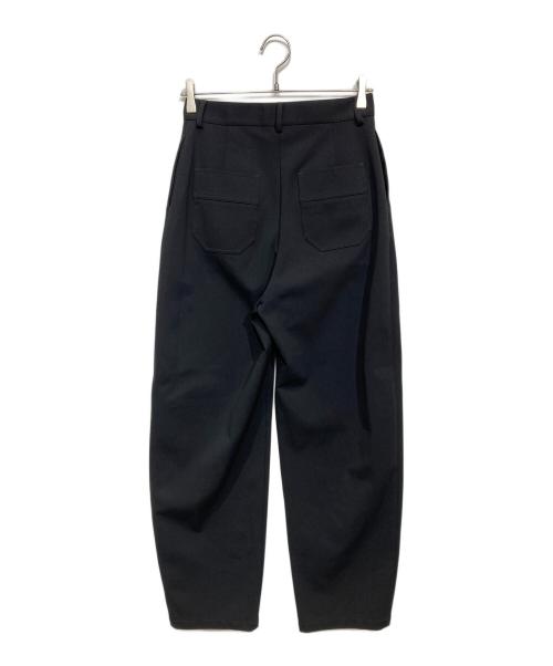 RIM.ARK（リムアーク）RIM.ARK (リムアーク) Jersey round relax PT ブラック サイズ:38の古着・服飾アイテム
