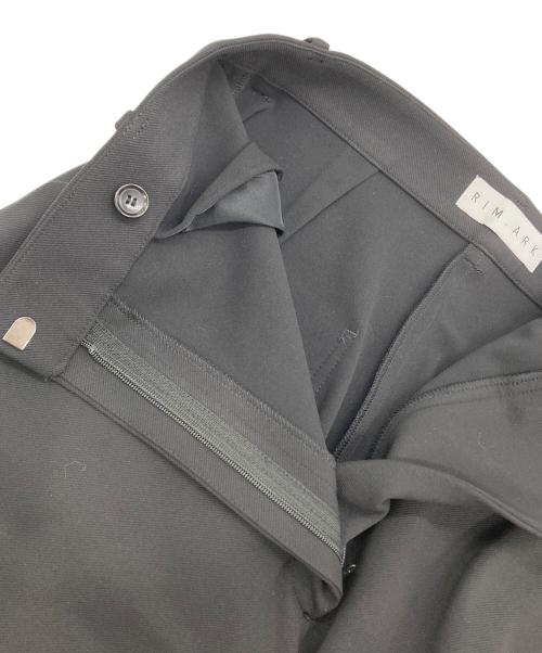 RIM.ARK（リムアーク）RIM.ARK (リムアーク) Jersey round relax PT ブラック サイズ:38の古着・服飾アイテム